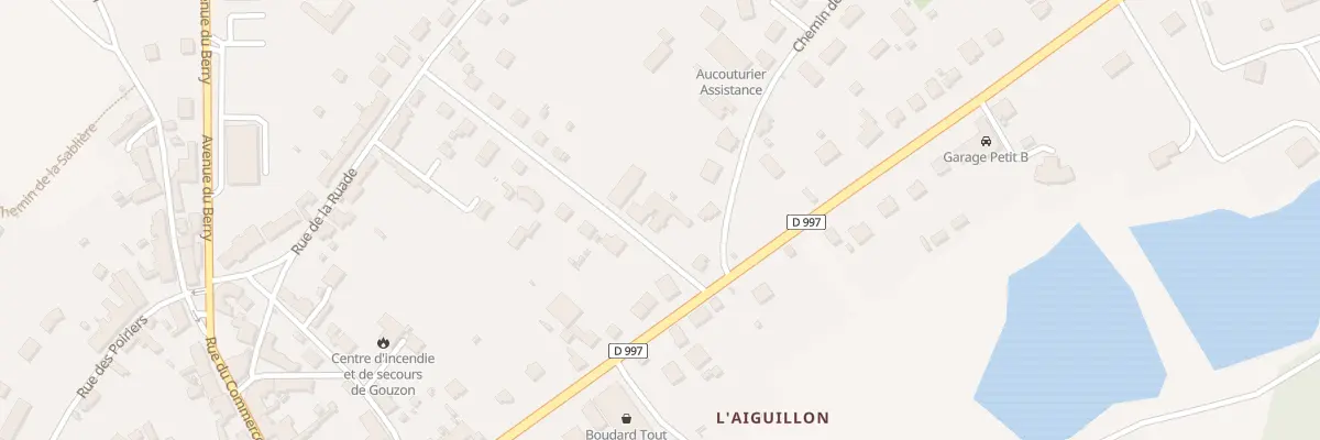 Plan du 4 Av du Docteur Houselot à Gouzon