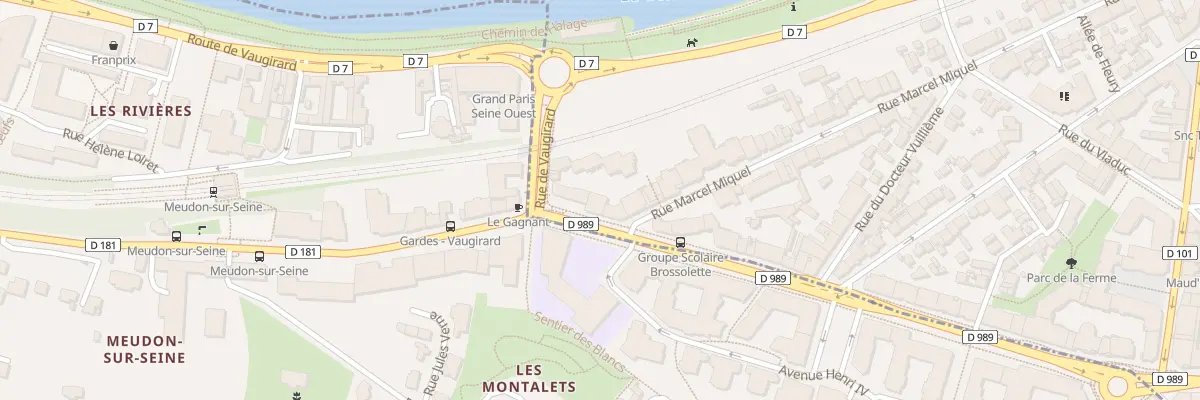 Plan du 222 Av de Verdun à Issy-les-Moulineaux