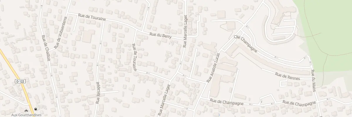 Plan du 117B Rue Marcelle Laget à Argenteuil
