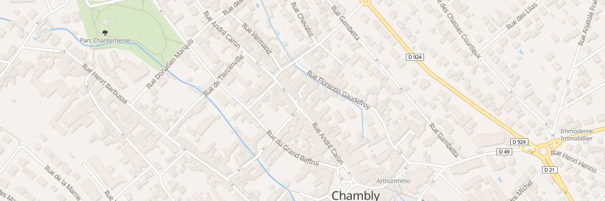 Plan du 102 Rue André Caron à Chambly