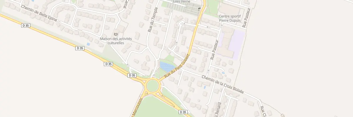 Plan du 23 Rue de la Pierre Levée à Nozay