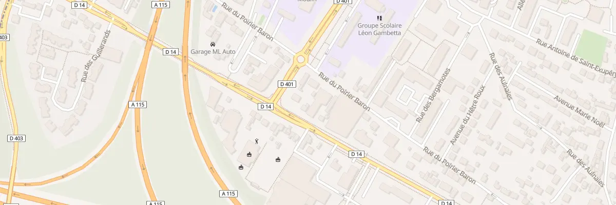 Plan du 82 Bd Gambetta à Sannois