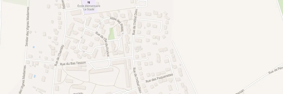 Plan du 24 Rue de l’Hôtel-dieu à Champagne-sur-Oise