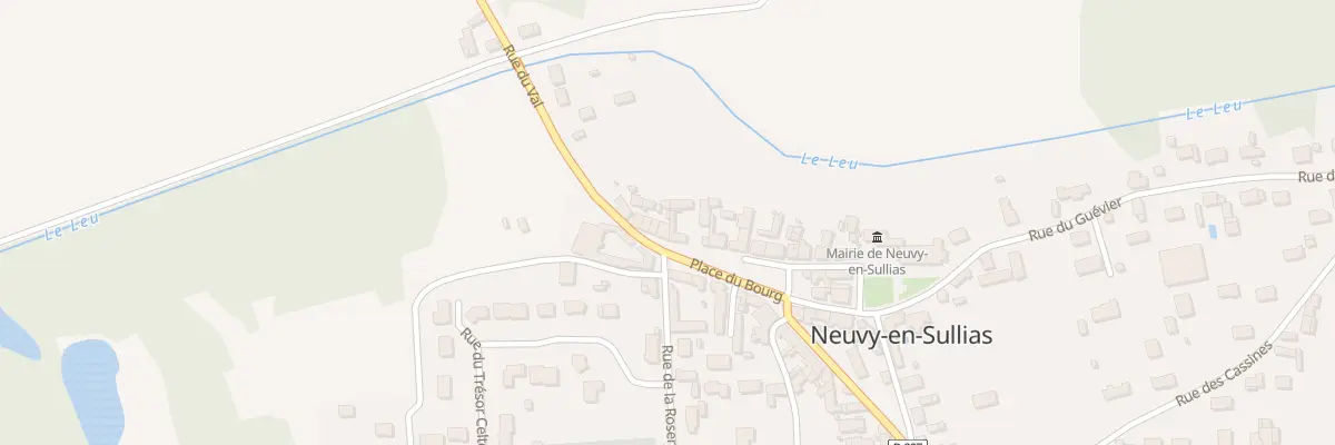 Plan du 4 Rue du Val à Neuvy-en-Sullias