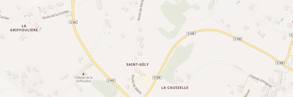 Plan du 5132 Saint Gely à Flagnac