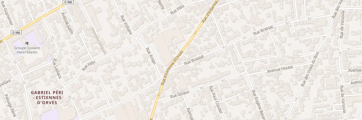Plan du 143 Rue d’Estienne d’Orves à Colombes