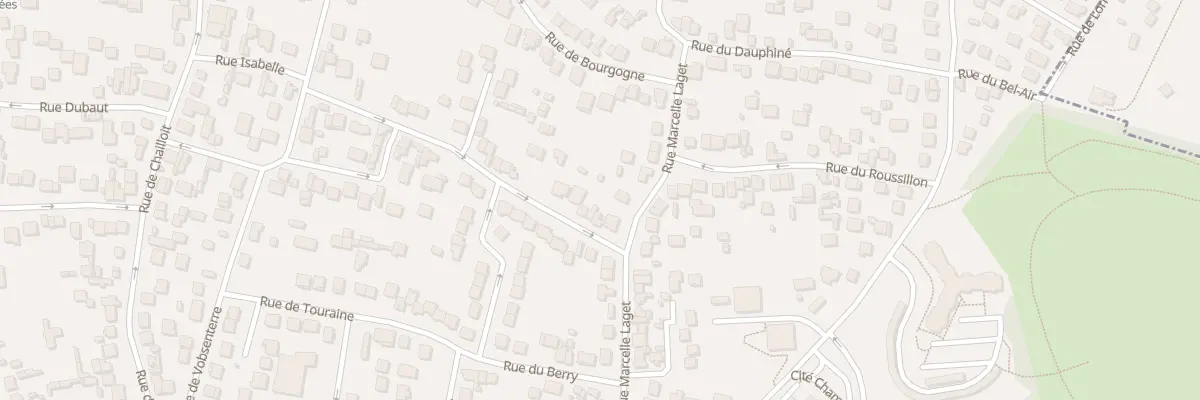 Plan du 8 Rue Martin Fontaine à Argenteuil