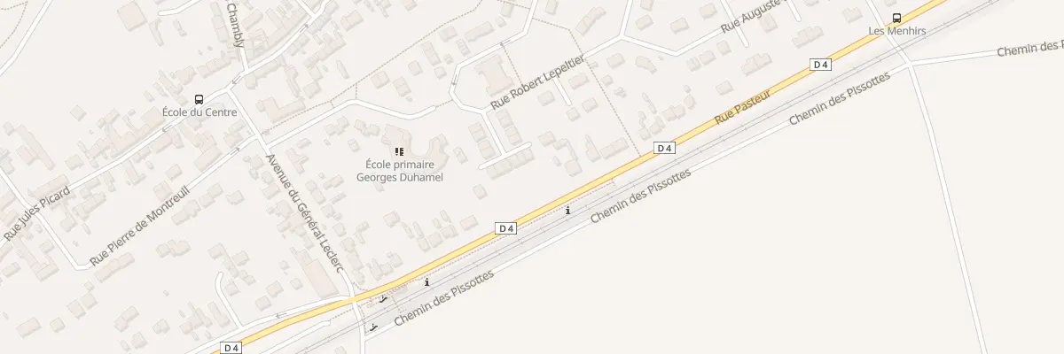 Plan du 19 Rue Robert Lepeltier à Champagne-sur-Oise