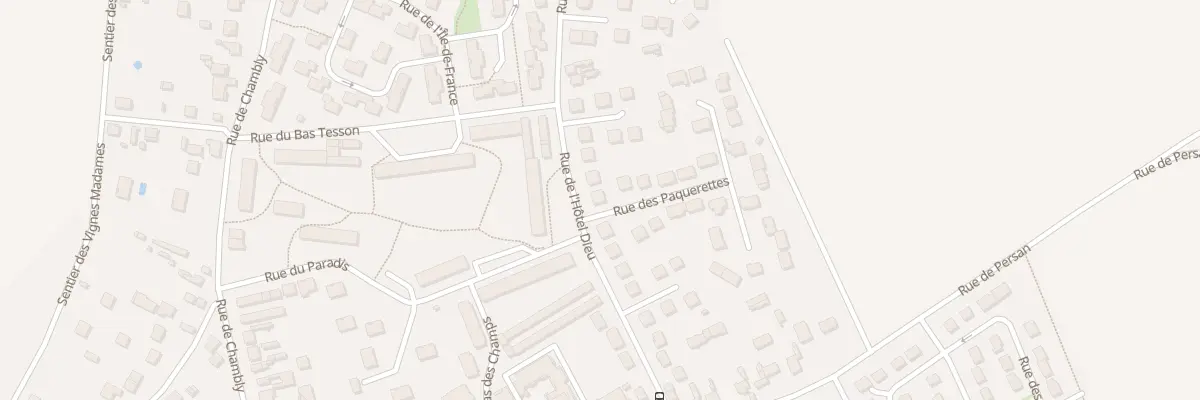 Plan du 16 Rue de l’Hôtel-dieu à Champagne-sur-Oise