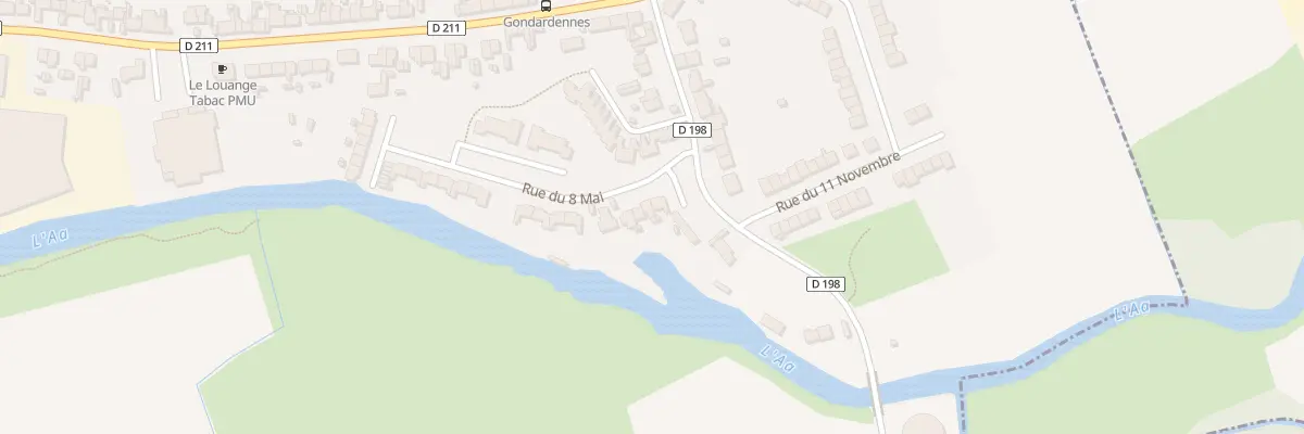 Plan du 2 Rue du Huit Mai à Wizernes