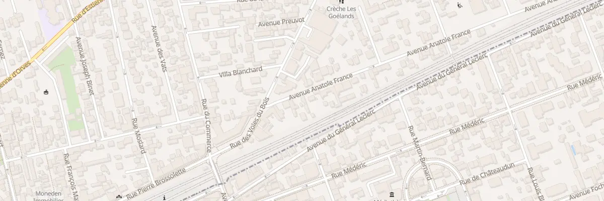 Plan du 51 Av Anatole France à Colombes