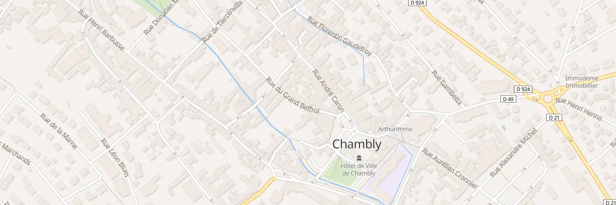 Plan du 50 Rue du Grand Beffroi à Chambly