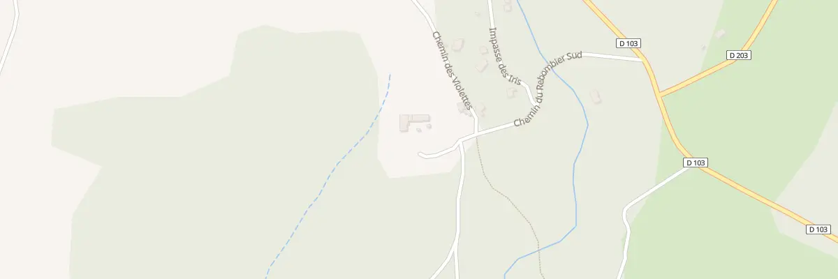 Plan du 104 Le Rebombie-Sud à Brousses-et-Villaret