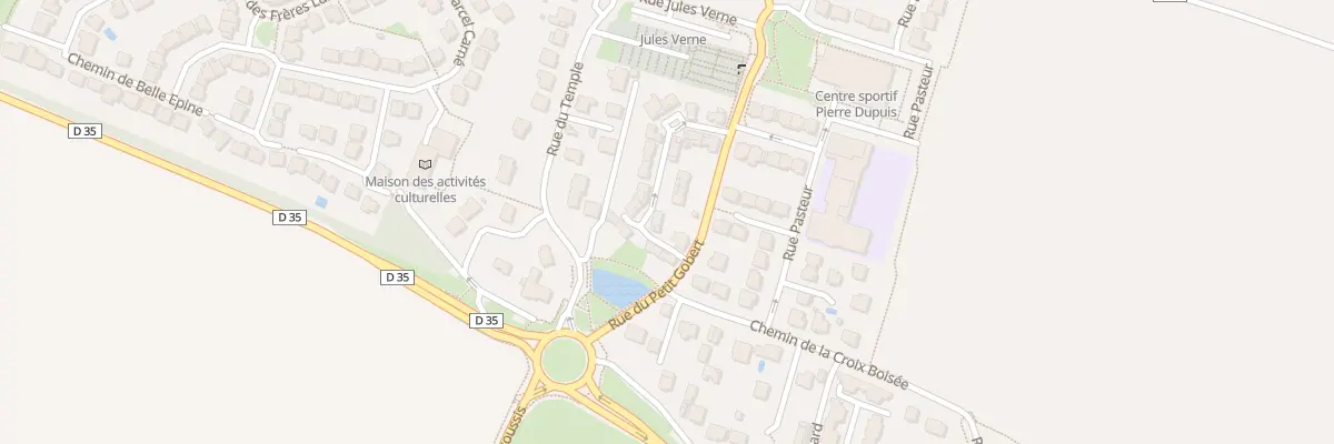 Plan du 12 Rue de la Pierre Levée à Nozay