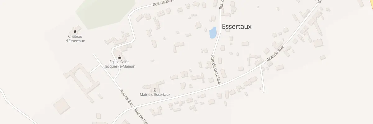 Plan du 1B Rue de Gouvieux à Essertaux