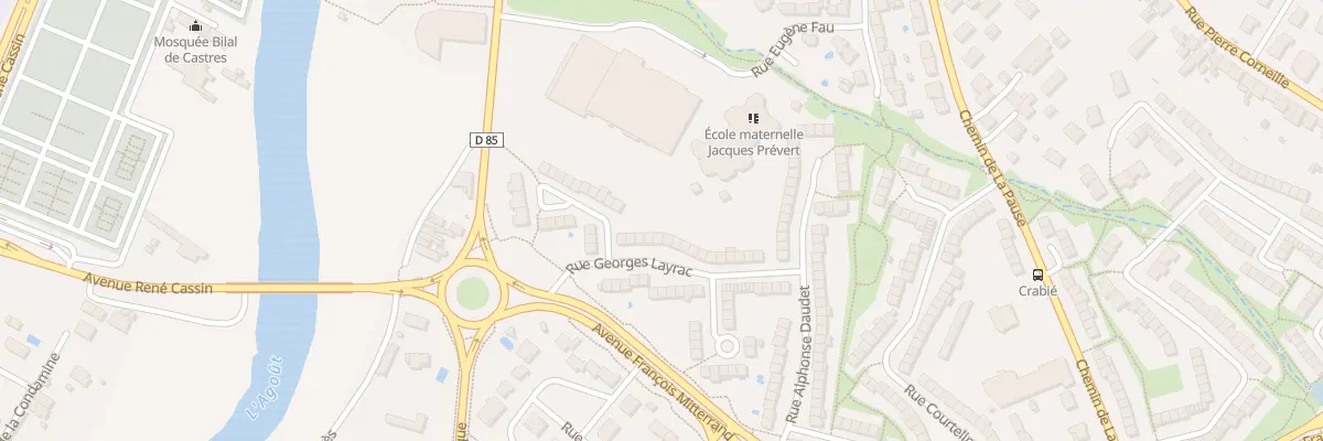Plan du 49 Rue Georges Layrac à Castres