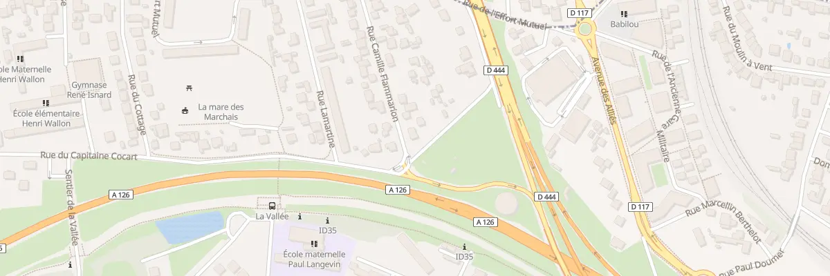 Plan du 12 Rue Camille Flammarion à Palaiseau
