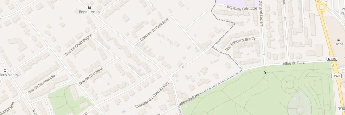 Plan du 77 Rue du Capitaine Revel à Saint-Martin-lez-Tatinghem