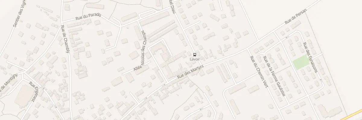 Plan du 16 Rue des Martyrs à Champagne-sur-Oise