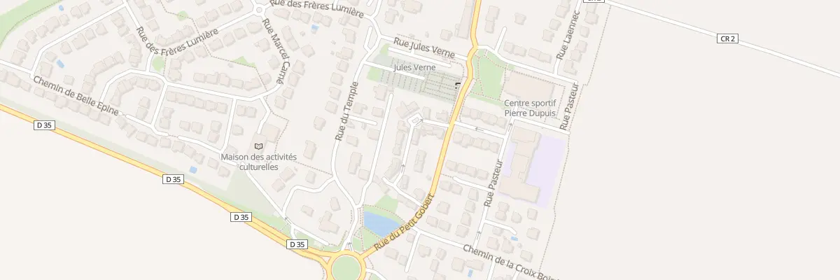 Plan du 6 Rue de la Pierre Levée à Nozay