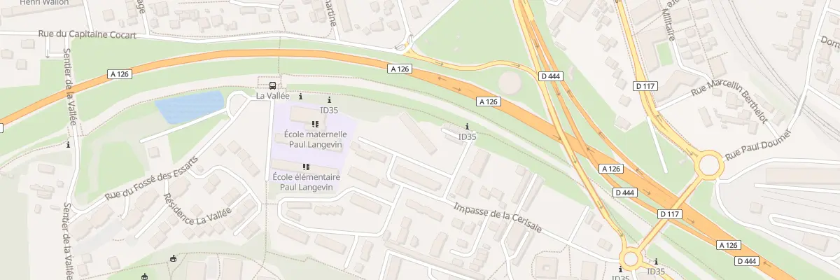 Plan du 30 Imp de la Cerisaie à Palaiseau