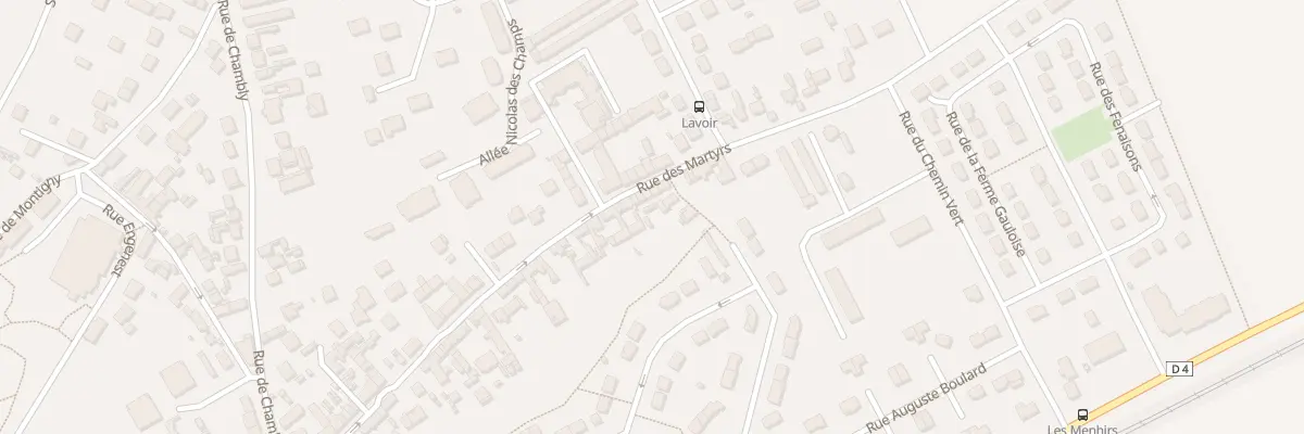 Plan du 19 Rue des Martyrs à Champagne-sur-Oise