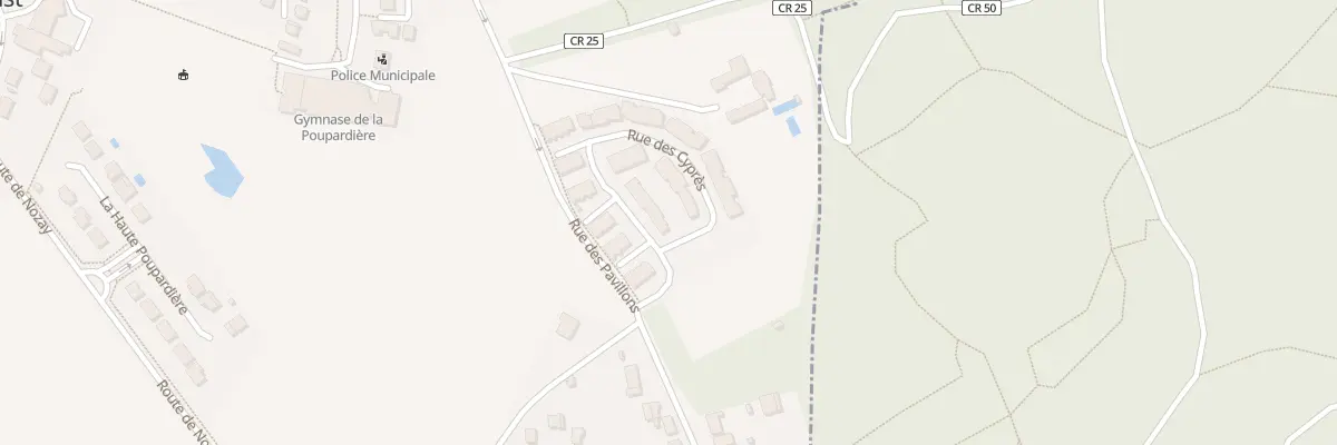 Plan du 27 Rue du Cyprès à Villejust