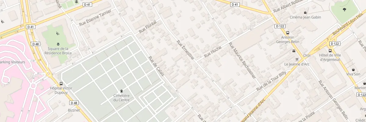 Plan du 35 Rue Ernestine à Argenteuil