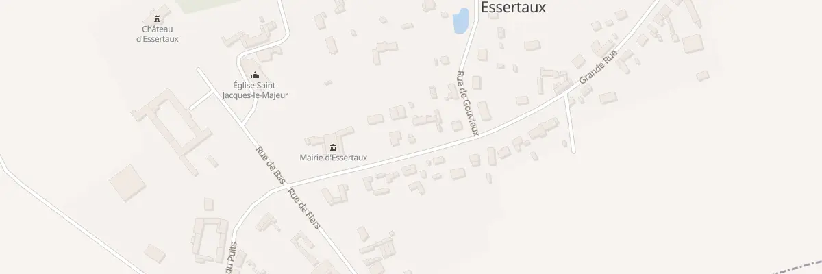 Plan du 7 Grande Rue à Essertaux