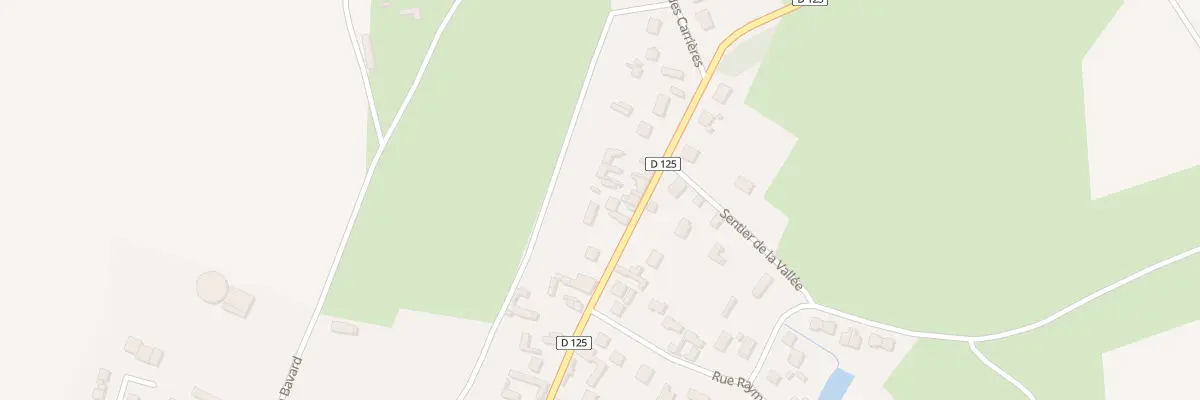 Plan du 29 Rue de la Grande Vallée à Haudivillers