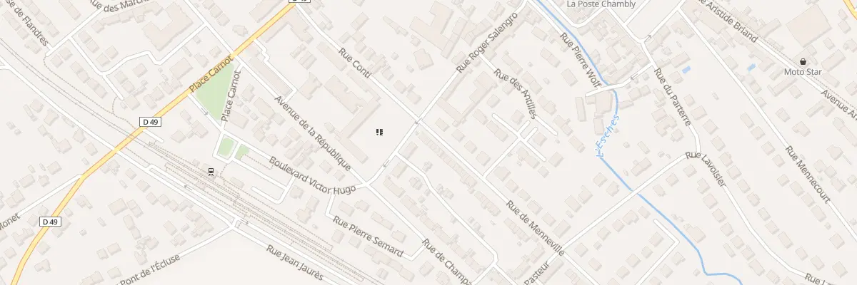 Plan du 20 Rue de Menneville à Chambly