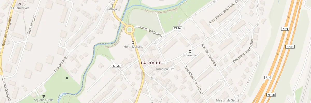 Plan du 8 Che du Bas de la Plante des R à Villebon-sur-Yvette