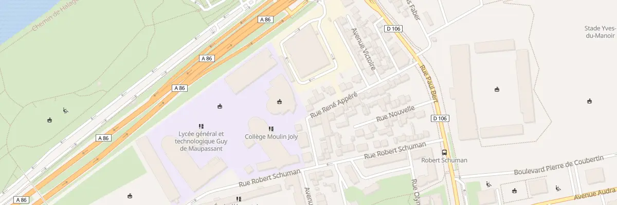 Plan du 40 Rue Rene Appere à Colombes