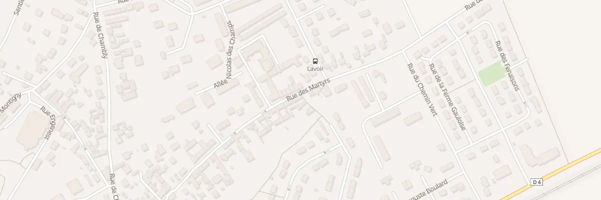 Plan du 13 Rue des Martyrs à Champagne-sur-Oise