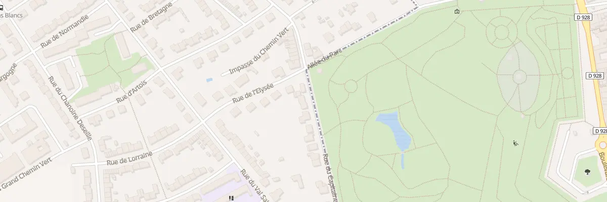 Plan du 124 Rue du Capitaine Revel à Saint-Martin-lez-Tatinghem