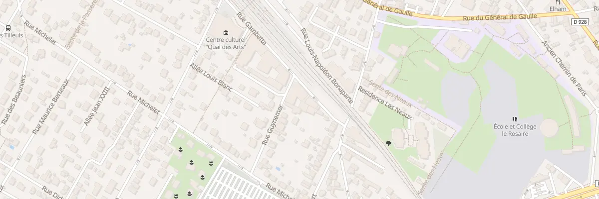 Plan du 1 Rue Guynemer à Saint-Leu-la-Forêt