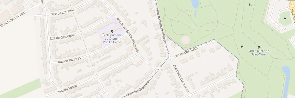 Plan du 6 Rue du Val Sainte Aldegonde à Saint-Martin-lez-Tatinghem