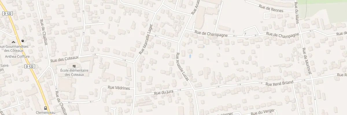 Plan du 57B Rue Anatole Lucas à Argenteuil