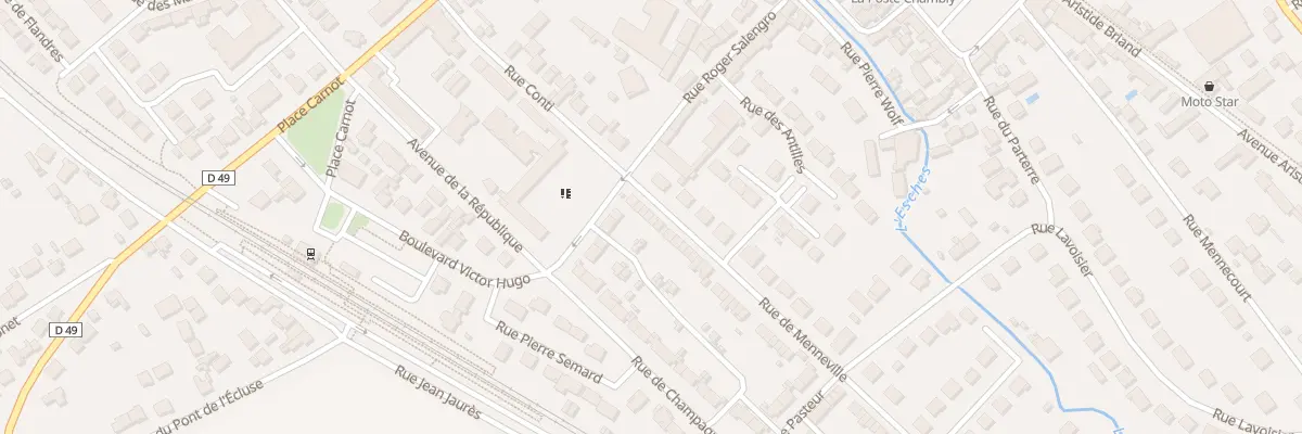 Plan du 30 Rue de Menneville à Chambly