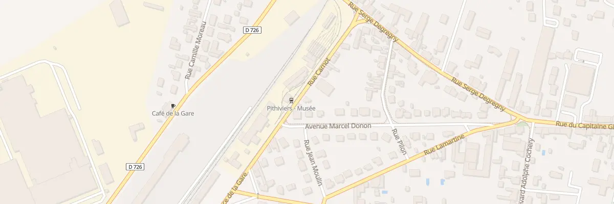 Plan du 11 Rue Carnot à Pithiviers