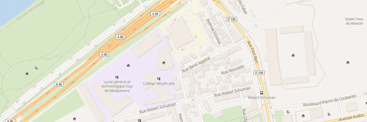 Plan du 38 Rue Rene Appere à Colombes
