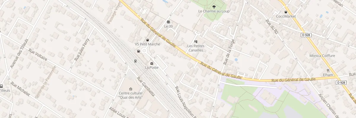 Plan du 69 Rue du Général de Gaulle à Saint-Leu-la-Forêt
