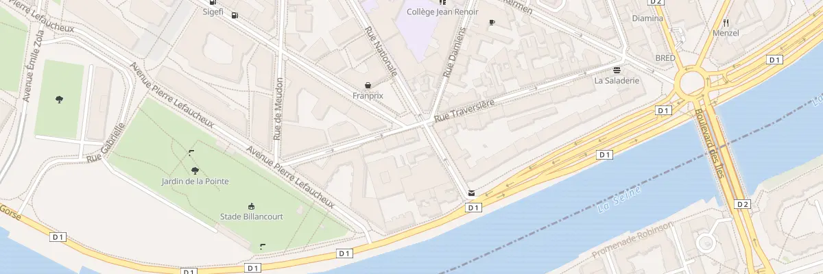 Plan du 31B Rue Traversière à Boulogne-Billancourt