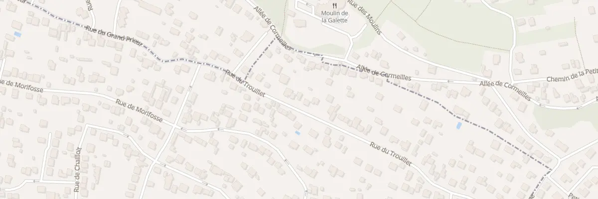 Plan du 52 Rue du Trouillet à Argenteuil