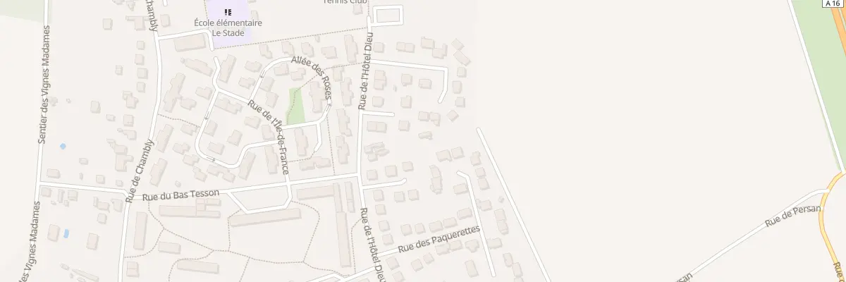 Plan du 22B Rue de l’Hôtel-dieu à Champagne-sur-Oise