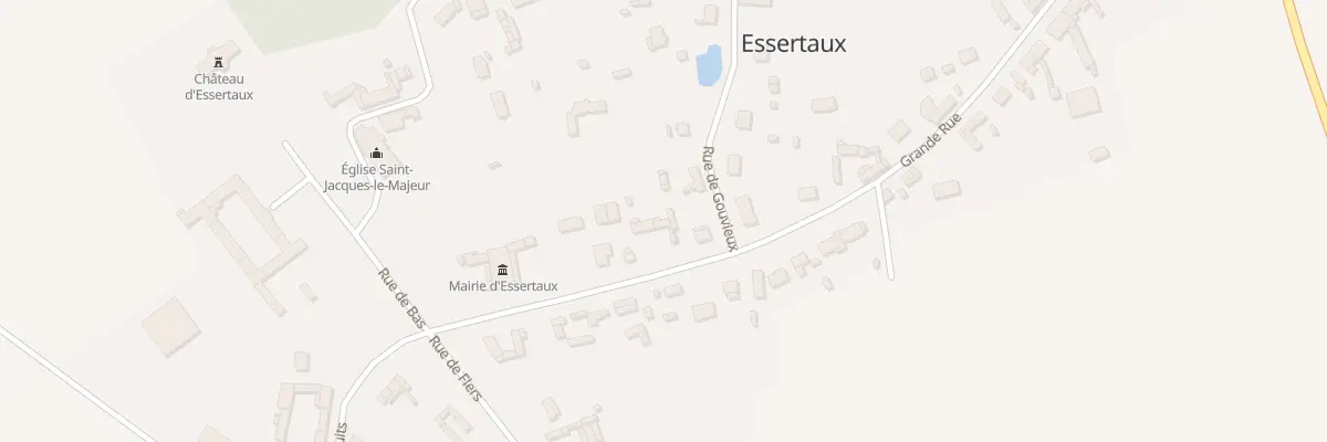 Plan du 11 Gr Grande Rue à Essertaux