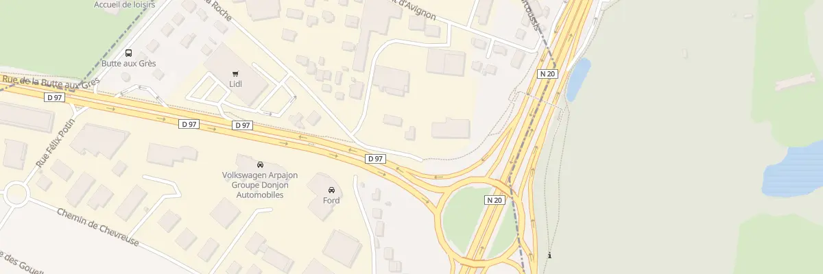 Plan du 4 Rte de Limours à Arpajon
