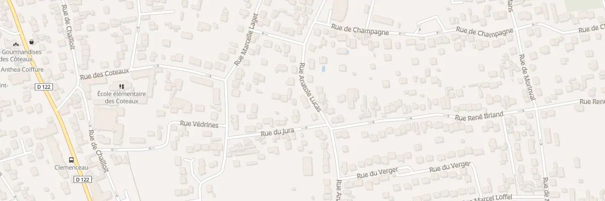 Plan du 53B Rue Anatole Lucas à Argenteuil