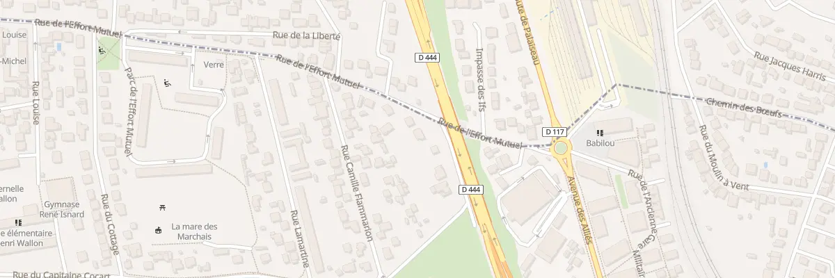 Plan du 11 Rue de l’Effort Mutuel à Palaiseau