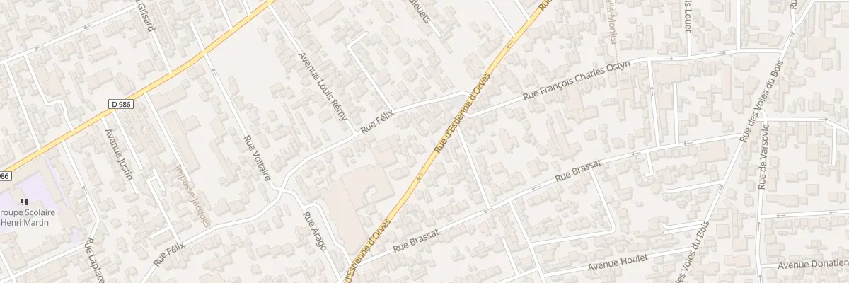Plan du 158 Rue d’Estienne d’Orves à Colombes